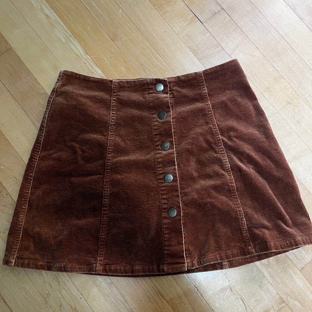 Corduroy skirt